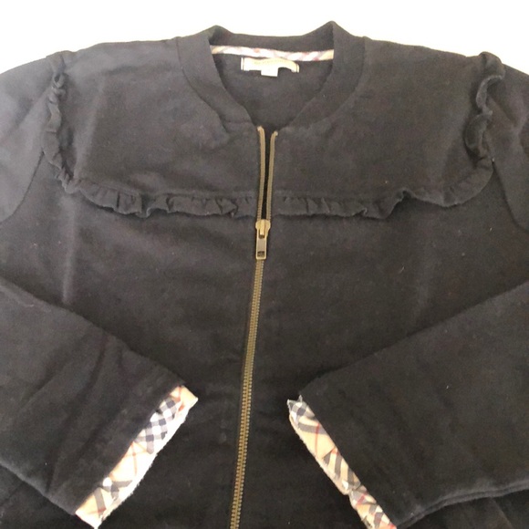 BURBERRY lightweight jacket with ruffles